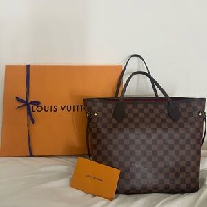 Louis Vuitton Brown Damier Ebene Tote